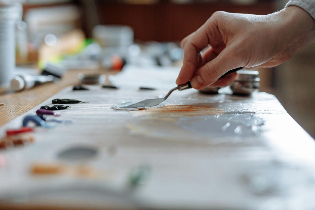 Palette Knife acrylic