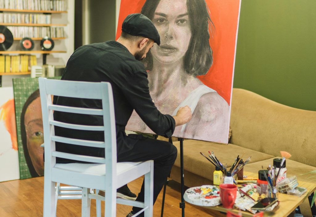 acrylic painting