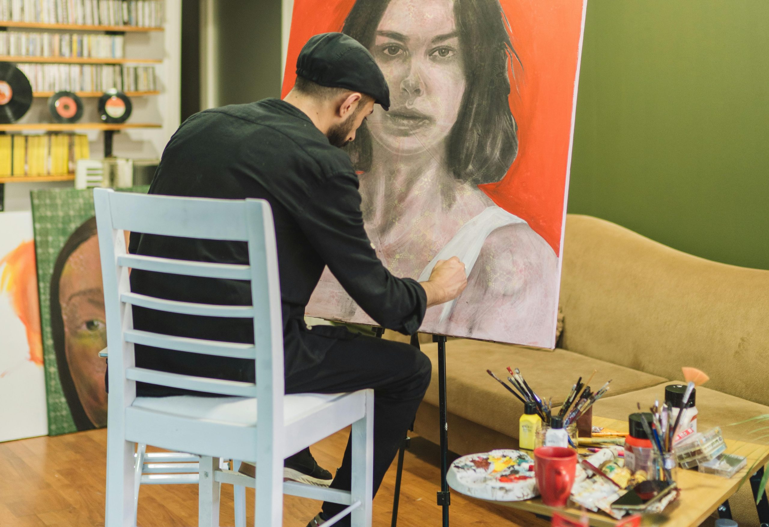 acrylic painting