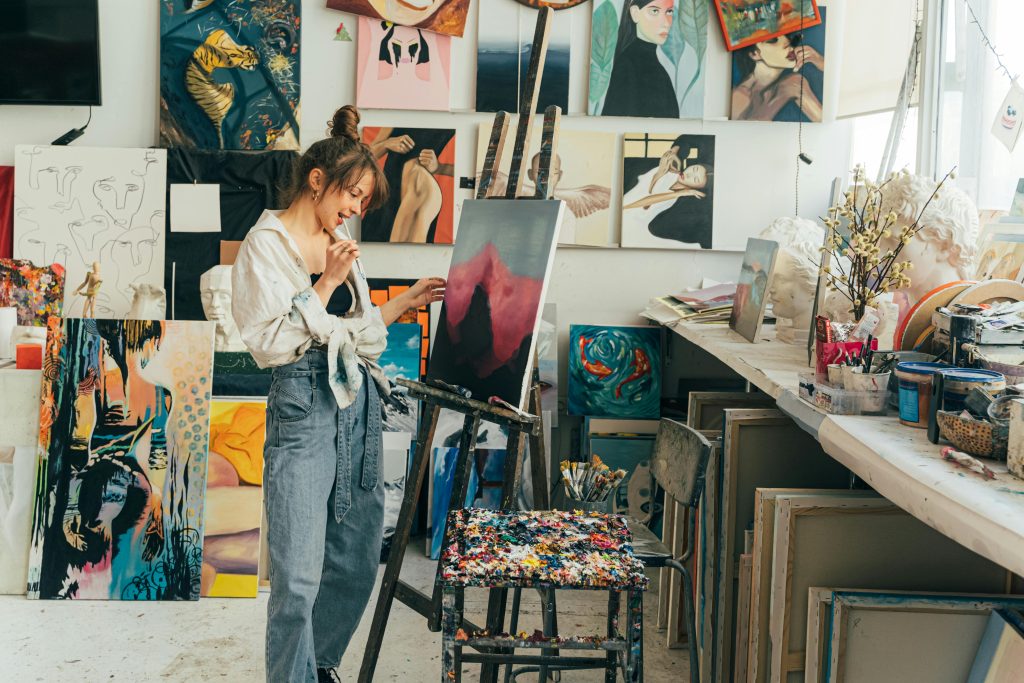 Commission a painting timeline